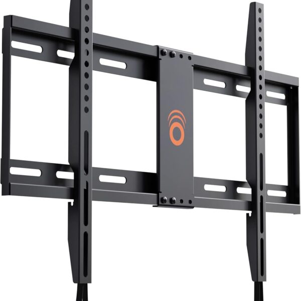 ECHOGEAR SlimView TV Wall Mount for 32" to 80" TVs - 1.25" Low Profile with Pull String Locking System for Cable Access & Included Hardware for...
