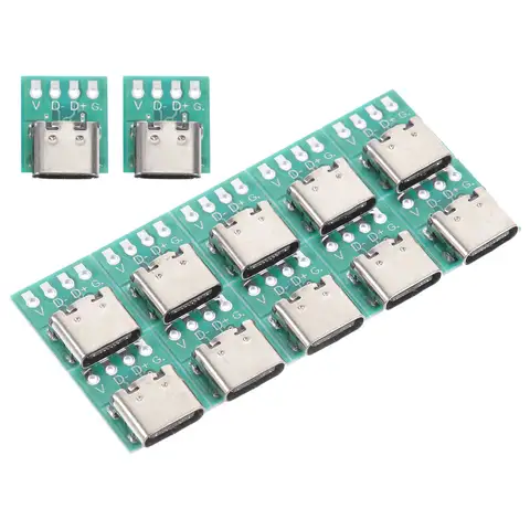 기계식 시계 기어 부품 DIY 나비 스팀펑크 소재 이어폰 - 곤충 형태의 낙하 게이지 바늘, 20g 20 12pcs USB C 유형 분배기 보드 암 커넥터 PCB 변환기 콘센트 어댑터 USB C 보드 DIY 3 1 컴퓨터