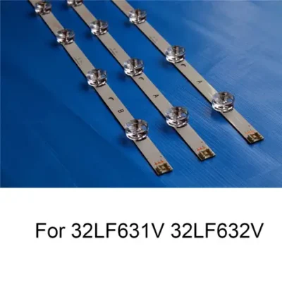 LDL-MOUNT 다용도 선반 셋톱박스 거치대 및 사운드바 리모컨 정리대 APL-S600 21 3 개/몫 LG 32LF632V 32LF631V TV 수리에 대 한 새로운 LED 백라이트 스트립 LED 백라이트 스트립 바 A B 유형 6 램프 원래