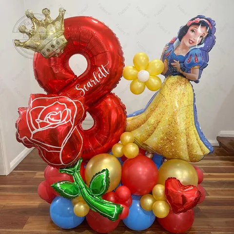 12인치 딸기 수박 과일 풍선 - 여름 해변 하와이 파티 어린이 생일 축제 용품 16 46개 스노우 화이트 테마 빨간 장미 알루미늄 필름 빨간색 디지털 알루미늄 필름 풍선 소녀 1-9세 생일 파티 장식 베이비 샤워 용품