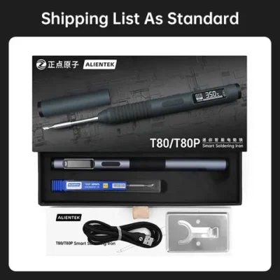 Eafengrow EDC 고정 블레이드 나이프 C1146 - 440C 스틸 블레이드, G10 핸들, 캠핑, 하이킹, 낚시용, 카이덱스 칼집 포함 14 ALIENTEK T80 T80P 도구 DC 20V 80-450 ℃ 조정 가능한 온도 정밀 수리 스테이션 PD 100W 휴대용 열 도구
