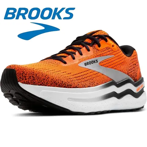 Brooks Men's Ghost 17 운동화 충격 흡수 레이스 마라톤 전문 운동화 남성용 편안한 캐주얼 스니커즈 14 Brooks 남성용 Ghost Max 2 운동화 캐주얼 운동화 전문 스포츠 훈련을 위한 편안한 통기성 및 쿠션