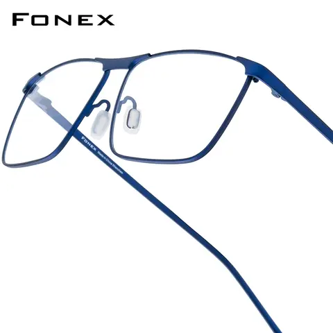 AAA 지르콘 크리스탈과 925 스털링 실버로 만든 인터레이스 럭셔리 여성 약혼 반지 16 FONEX 순수 티타늄 안경테, 사각 안경테, 큰 사이즈, 일본 맞춤형 안경 8526, 남성 브랜드 디자인
