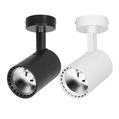 LED 야간 조명 버섯 모양 자동 센서 화장실 침실 장식 벽 램프 조명 제어 센서 침실 조명 15 LED 스포트라이트 통 7w 10w 20w 30w 표면 장착 COB 천장 조명 스포트라이트 회전 가능 의류 매장 쇼룸 AC220V