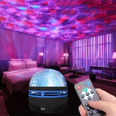 LED 야간 조명 버섯 모양 자동 센서 화장실 침실 장식 벽 램프 조명 제어 센서 침실 조명 17 LED 야간 조명 별이 빛나는 하늘 물 패턴 프로젝터 램프 어린이 방 장식 생일 파티 크리스마스 선물