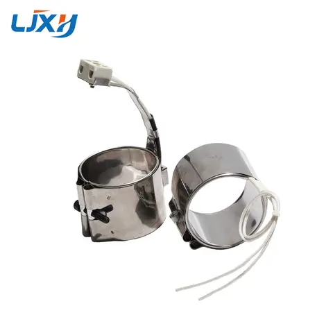 LJXH 세라믹 플러그 고온 라인 가열 요소, 스테인레스 밴드 히터, 내부 직경 60mm, 280W-400W 높이, 50mm, 55mm, 60mm, 65mm, 70mm