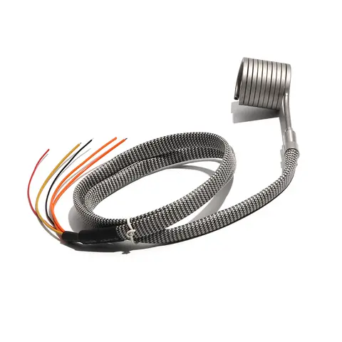 LUJINXUN 25mm ID 25 ~ 50mm 높이 스프링 가열 코일 히터 4.2*2.2mm 섹션 220V/380V 사출 성형 기계 액세서리
