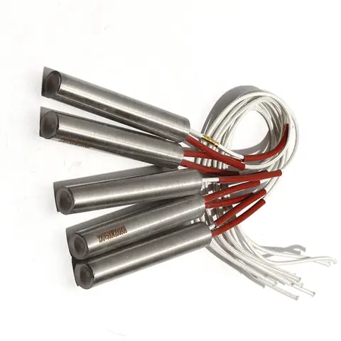 LUJINXUN 전기 카트리지 히트 튜브, 가죽 스탬핑 기계용 카트리지 히터, 9.5x50-60mm, 220V, 110V, 150W-180W, 304SS, 5 개
