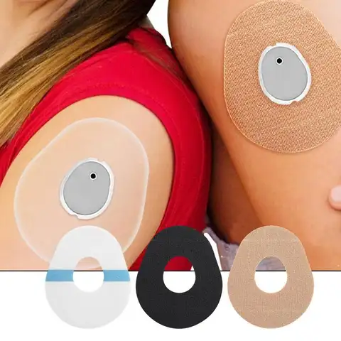 Libre 2/3 센서 커버, 땀 방지 방수, 유연한 CGM 패치, 혈당 모니터 패치, 10 일 센서 패치
