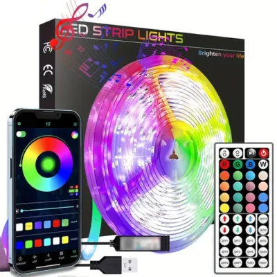 LED 야간 조명 버섯 모양 자동 센서 화장실 침실 장식 벽 램프 조명 제어 센서 침실 조명 21 RGB LED 스트립 조명 40m 30m 20m 10m 5m 음악 동기화 LED 룸 조명 앱 제어 기능 포함, 침실 장식용 플렉시블 리본