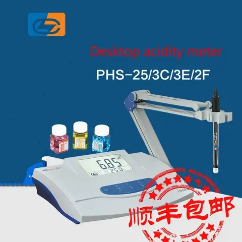 Shanghai Leici 정밀 데스크탑 pH 측정기 테스터 PHS-25 PHS-3C-3E-2F 실험실 pH 값 c
