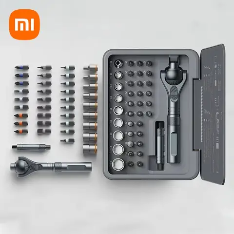 Xiaomi DUKA Atuman RS2 40 in 1 래칫 드라이버 세트 확장형 핸들 180 °   래칫 헤드 드라이버 렌치 가정용 자동차 수리