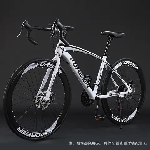 최신 700C 25.4mm 레이싱 도로 자전거 광택 매트 3K UD 전체 탄소 섬유 포크 탄소 트랙 고정 기어 자전거 프론트 포크 하드 21 가변 속도 디스크 브레이크 남녀공용, 로드 바이크 레이싱, 바람 및 벤딩 바이크, 700C, 21 단