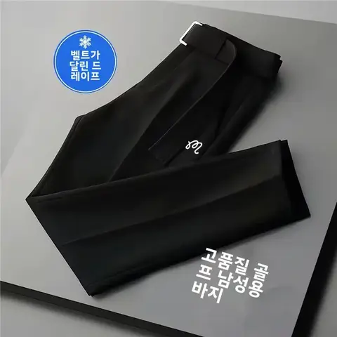 봄여름 남성용 통기성 면 린넨 루즈핏 캐주얼 스포츠 바지 18 남성 골프웨어 스트레치 2025 아웃도어 신상 골프웨어 바지 유틸리티 골프 팬츠 속건 남성 골프 의류 바지