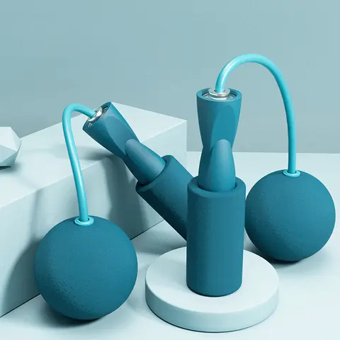 디지털 카운터 내장 전기 줄넘기 기계 - 원격 제어, 자동 점프, USB 충전, 속도 조절 가능 훈련 장난감 20 무거운 공이있는 무선 점프 밧줄 스포츠 피트니스 훈련 보디 빌딩 운동 빠른 속도 건너 뛰는 밧줄 홈 체육관 장비