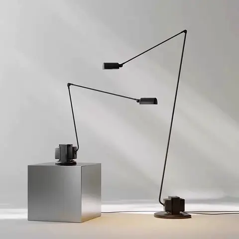휴대 가능하고 조정 가능한 노트북 스탠드 - 냉각 패드 겸 라이저 데스크, 접이식 컴퓨터 책상에 적합한 서포트 17 북유럽 미니멀리스트 포스트모던 거실, 학습실, 소파, 독서용 책상 램프, 조절 가능한 플로어 램프