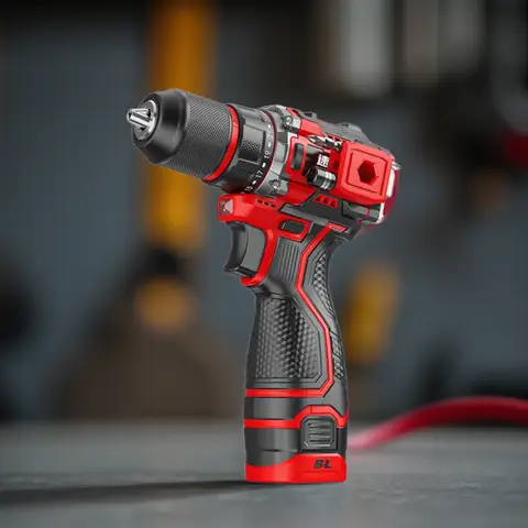 18V Makita 배터리 호환 브러시리스 전기 임팩트 렌치 - 520N.m 무선 드라이버, LED 조명 포함, 전문 수공구 13 브러시리스 전기 드릴 태핑 무선 임팩트 드릴, 금속 래칫 척, 전기 핸드 드릴, 가정용 전기 스크루 드라이버
