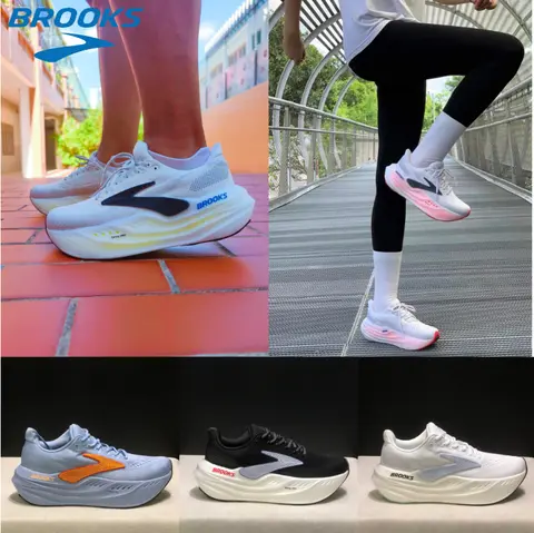 Brooks Men's Ghost 17 운동화 충격 흡수 레이스 마라톤 전문 운동화 남성용 편안한 캐주얼 스니커즈 18 브룩스 글리세린 맥스 유니섹스 러닝화 - DNA 튠드 & 글라이드롤 테크, 트레일 & 로드 러닝 2025 업그레이드 하프 마라톤 & 피트니스