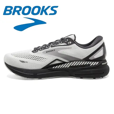 Brooks Men's Ghost 17 운동화 충격 흡수 레이스 마라톤 전문 운동화 남성용 편안한 캐주얼 스니커즈 13 브룩스 남성용 운동화 아드레날린 GTS 23 장거리 트레일 적응 운동화 경량 스트레치 마라톤 운동화 캐주얼 체육관