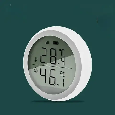 효율적인 공기 정화! HEPA 필터를 갖춘 가정용 공기 청정기, 음이온 발생기 및 아로마테라피 기능 포함 21 스마트 ZigBee 온도계 실내 온도 습도 센서 LCD 디스플레이 APP Alexa Google 홈 음성 제어
