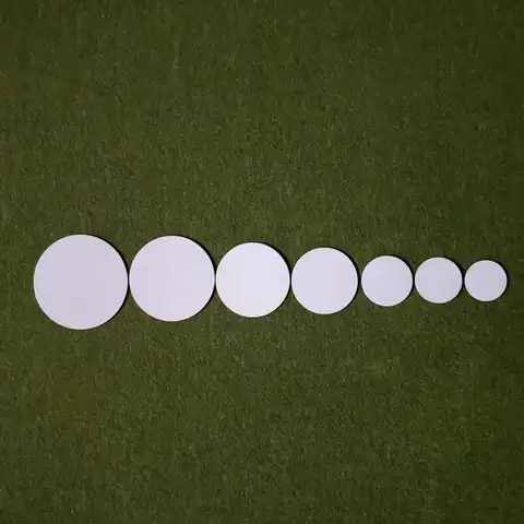 삼색 실크 PLA 3D 프린터 필라멘트, 1.75mm 다색 3D 인쇄 필라멘트, 빨간색 및 파란색 및 녹색 필라멘트, 250g(0.55lbs) 19 승화 인쇄용 50개/몫 사용자 정의 승화 공백 알루미늄 디스크 코팅 시트 플레이트