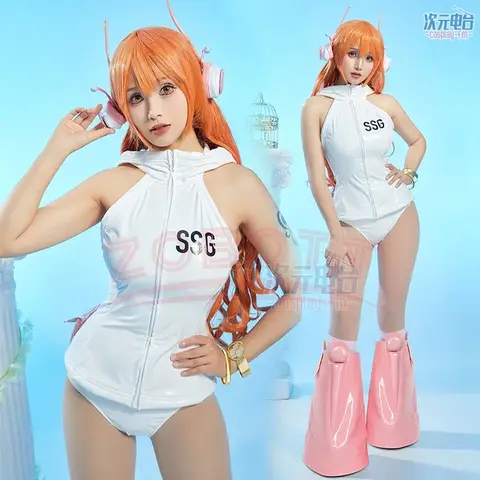 하라주쿠 스타일 3D 필리핀 국기 프린트 재킷 - 필리핀 독립기념일 기념 그래픽 재킷, 멋진 남성 의류 19 여성용 애니메이션 나미 코스프레 의상 Egghead 흰색 후드 조끼와 팬티 허리 가방 팔찌 섹시한 가죽 민소매 바디 슈트