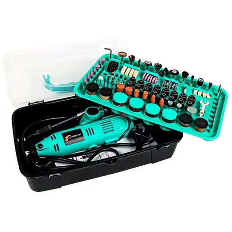 18V Makita 배터리 호환 브러시리스 전기 임팩트 렌치 - 520N.m 무선 드라이버, LED 조명 포함, 전문 수공구 15 전기 드릴 Dremel 그라인더 연삭 액세서리 세트가있는 미니 연마 기계 전기 로타리 도구 미니 드릴