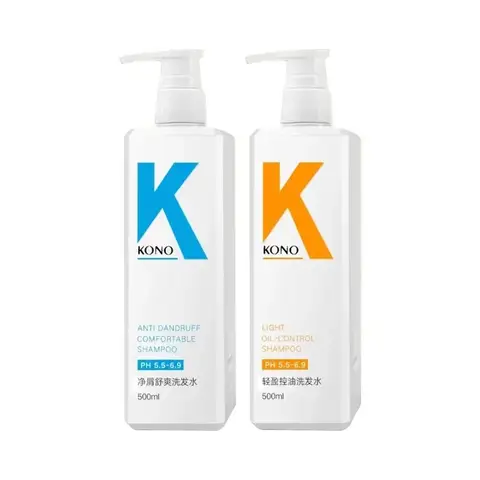 프리지아 향수 남녀 공용 샴푸 및 헤어 컨디셔너 세트 - 딥 클린, 컬러 보호, 케라틴 포뮬라 19 코노 샴푸 컨디셔너 클라우드 오일 컨트롤 비듬 방지 푹신한 아미노산 샴푸 500ml 여행용 키트 60ml