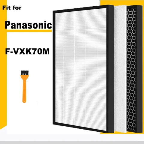 WINIX U300 P300 9500 9000 WAC9500 공기청정기 HEPA 필터 및 활성탄 필터 교체용 18 파나소닉 공기 청정기 교체용 헤파 탈취 필터, F-VXK70M