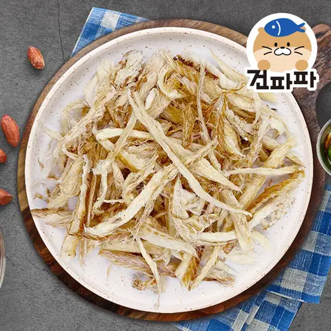 순수 삼천포 명태알포 500g - 깊고 풍부한 맛의 바다의 선물 14 파파 100% 순살 먹태채 250g 손질먹태구이 황태채